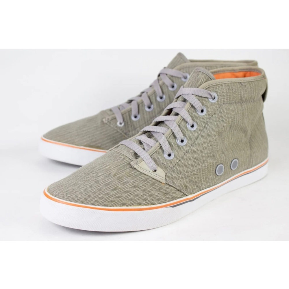 Gravis IV Slymz Mid High Rise Mens Size US 12 Soft Canvas Skating High Top Shoes